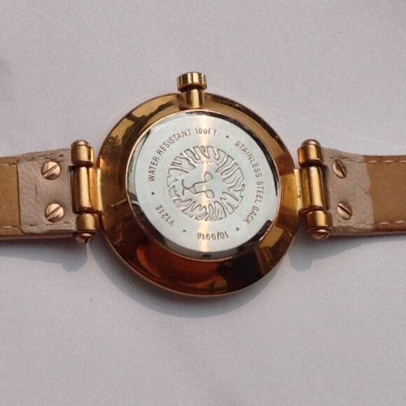 Anne Klein Quartz Wrist Watch MOP Face and Rose Gold & Arabic Numerals - Picture 8 of 12